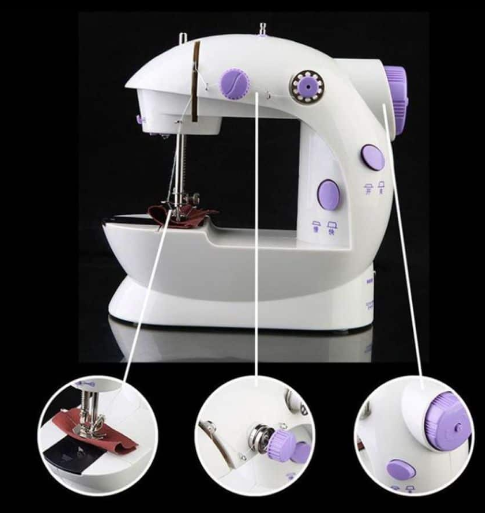 ماكنة الخياطة صغيرة الحجم mini sewing machine