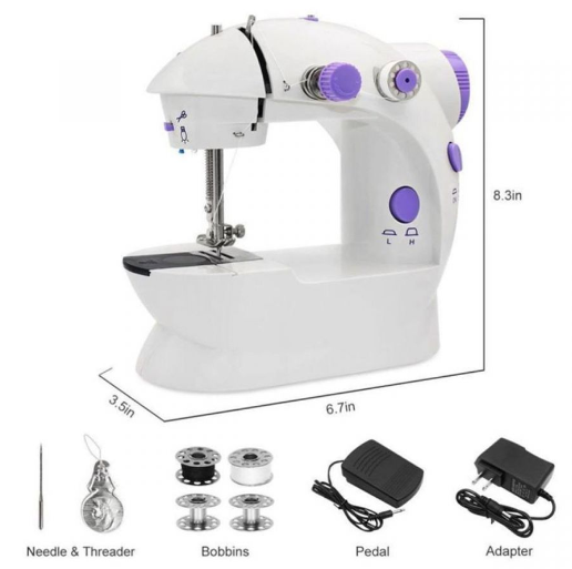 ماكنة الخياطة صغيرة الحجم mini sewing machine